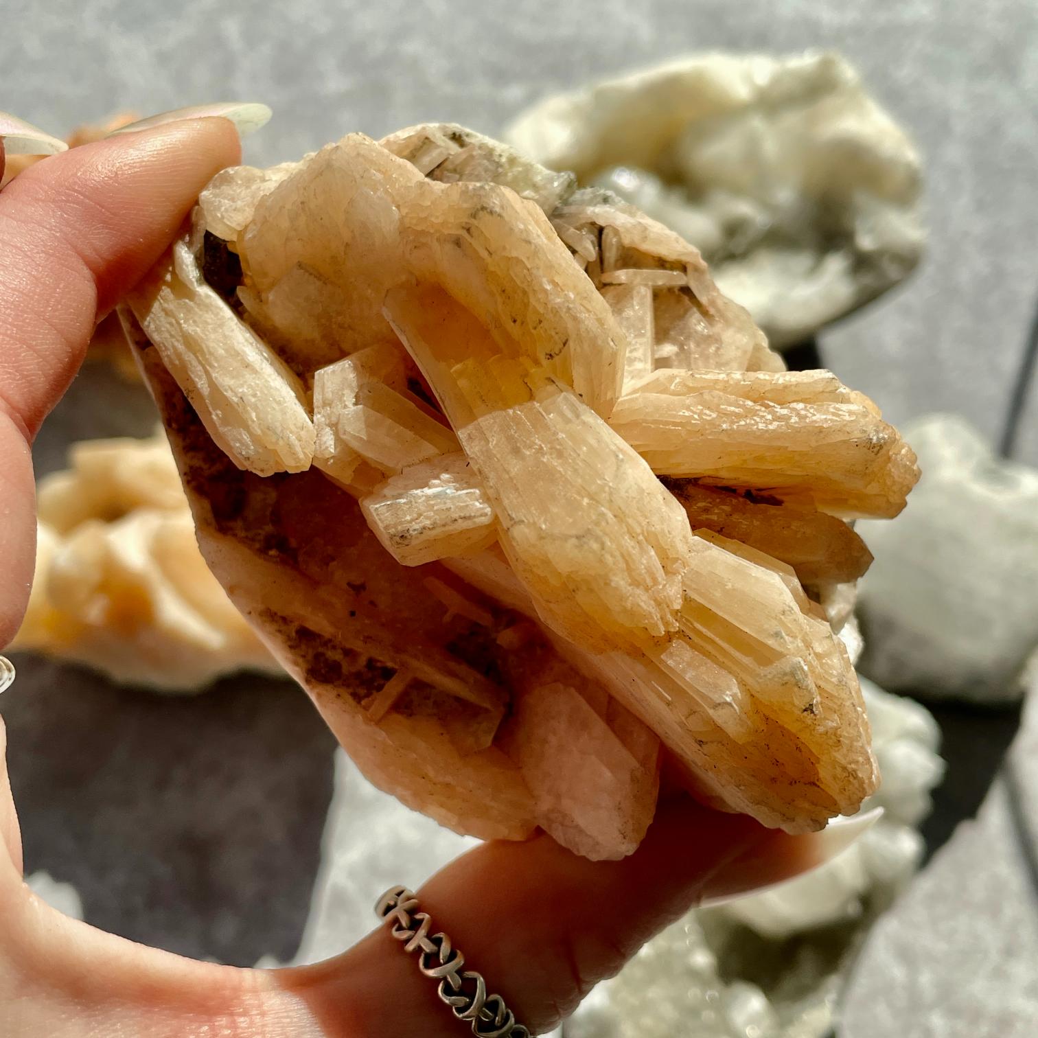 Apophyllite Cluster Box 10 Apophyllite Cluster Box 10
